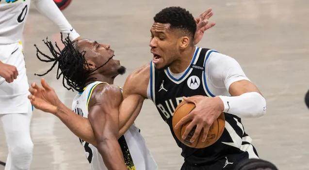 【现场】快攻撕裂雄鹿防线 字母哥独木难敌步行者